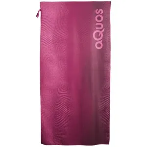 AQUOS TECH TOWEL 75x150 Rýchloschnúci športový uterák, ružová, veľkosť