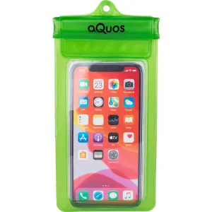 AQUOS PHONE DRY BAG Vodoodolné puzdro na mobil, zelená, veľkosť