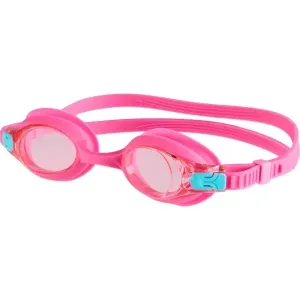 AQUOS MONGO JR Juniorské plavecké okuliare, ružová, veľkosť