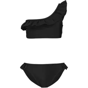 AQUOS KYRIA Dievčenské dvojdielne plavky, čierna, veľkosť #9240565