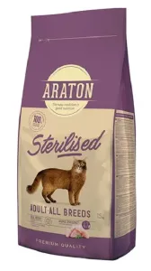ARATON cat adult sterilised - granule pre kastrované mačky 15kg
