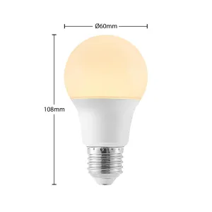 LED žiarovka E27 A60 4,9W 3 000K opálová 6 kusov