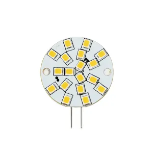 Arcchio LED kolíková G4 2,7W 830 okrúhla sada 5 ks