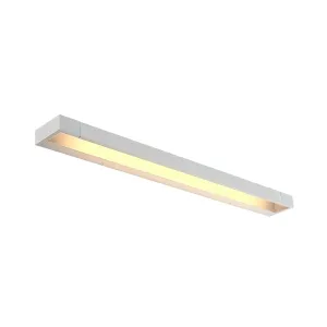 Arcchio Jora nástenná LED, IP44, biela, 90 cm