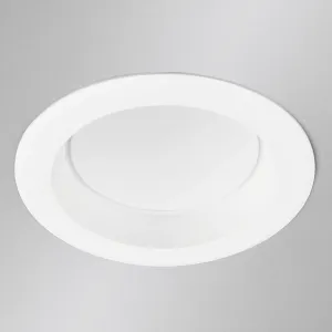 Zapustené LED svetlo Arian v bielej 11,3 cm 9 W