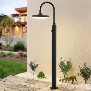 Arcchio Fineria chodníková LED lampa, hliník