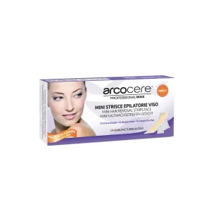 Arcocere Professional Wax voskové epilačné pásiky na tvár pre ženy 10 ks #880722