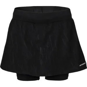 Arcore FOGGIA Dámske bežecké šortky so sukňou, čierna, veľkosť #4490468