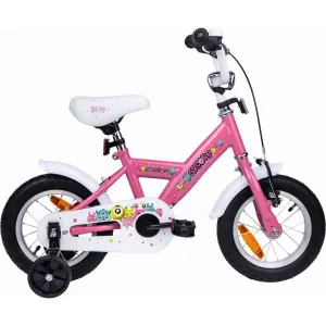 Arcore JOYSTER 12 Detský  12" bicykel, ružová, veľkosť 12" (90 - 110 cm)