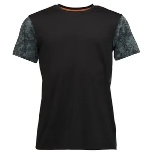 Arcore WIDO Pánske bežecké tričko, čierna, veľkosť