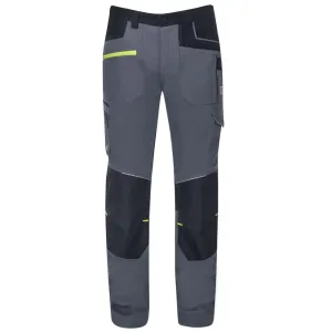 Detské strečové nohavice Ardon 4Xstretch - veľkosť: 110/116, farba: sivá