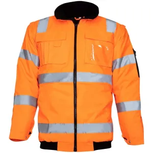 Zimná nepremokavá reflexná bunda 2v1 Ardon Howard - veľkosť: 3XL, farba: oranžová