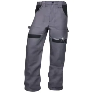 Pánske montérkové nohavice do pása Ardon Cool Trend - veľkosť: 46, farba: sivá/čierna