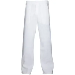 Ardon Pánske biele pracovné nohavice SANDER - 62