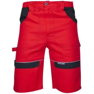 Pánske montérkové šortky Ardon Cool Trend - veľkosť: 46, farba: červená