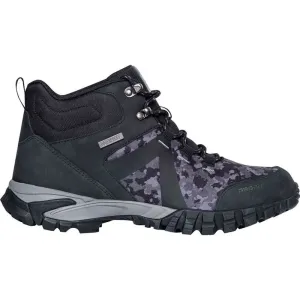 Členková outdoor obuv Ardon Creatron High Camo s membránou - veľkosť: 37, farba: sivá/čierna