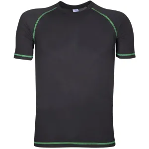 Pánske funkčné bambusové tričko s krátkym rukávom Ardon Trip - veľkosť: M, farba: čierna/zelená