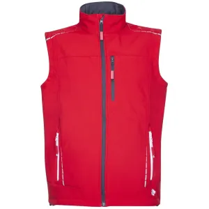 Pánska softshellová vesta Ardon Vision - veľkosť: XL, farba: červená