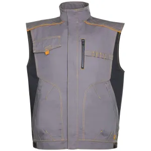 Pánska montérková vesta Ardon Vision - veľkosť: 54, farba: sivá/oranžová