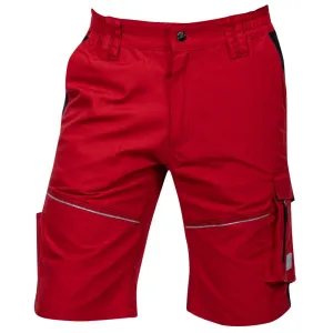 Pánske montérkové šortky Ardon Urban+ - veľkosť: 60, farba: červená/čierna