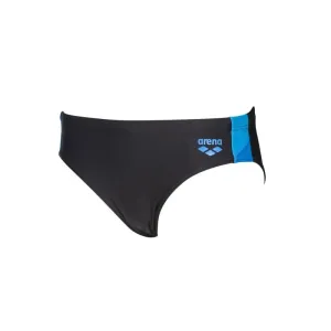 Chlapčenské plavky arena ren brief junior black/pix blue/turquoise #4033390