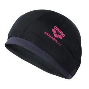 Arena SMART CAP SWIMMING Plavecká čiapka na dlhé vlasy, čierna, veľkosť os