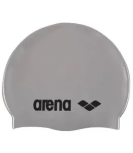 Arena classic silicone cap sivá