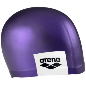 Arena LOGO MOULDED CAP Plavecká čiapka, fialová, veľkosť