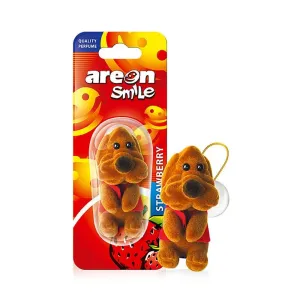 Areon Smile Toy Strawberry- Hnedý pes