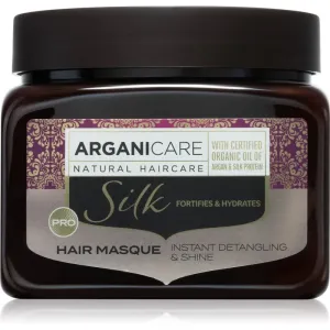 Arganicare Silk Protein Fortifying Mask hydratačná maska na vlasy s proteínom 500 ml #901163