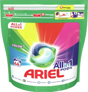 ARIEL Kapsuly gélové na pranie All-in-1 PODs Color, 46 praí