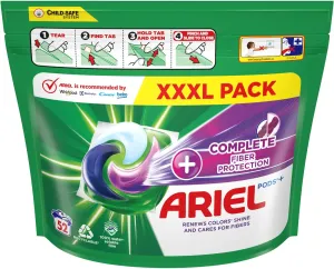 Ariel All-in-1 PODS Complete fiber protection, Gélové Kapsuly Na Pranie, 52 Praní