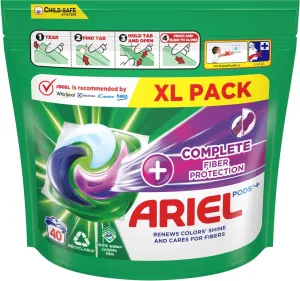 Ariel All-in-1 PODS Complete fiber protection, Gélové Kapsuly Na Pranie, 40 Praní