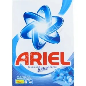 Ariel Touch of Lenor prášok na pranie 450g