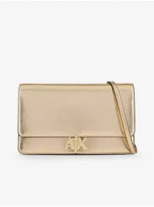 Women's Small Handbag in Gold Color Armani Exchange - Women's