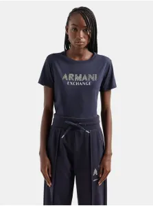 Dark blue Women T-Shirt Armani Exchange - Women #9483837