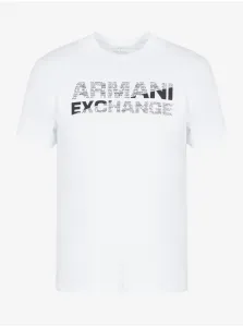 Biele tričká Armani