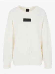 Women's Cream Wool Sweater Armani Exchange - Women