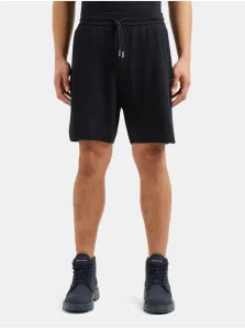 Black Mens Sweatpants Shorts Armani Exchange - Men #9503318