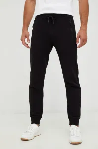 Nohavice Armani Exchange pánske, čierna farba, #267261