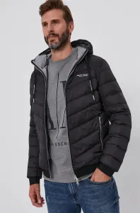Páperová bunda Armani Exchange pánska, čierna farba, zimná #5033336