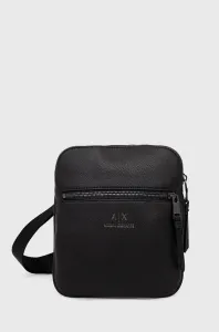 Malá taška Armani Exchange čierna farba, 952391 CC830