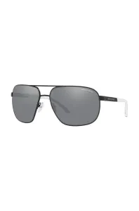 Slnečné okuliare Armani Exchange pánske, čierna farba #6490336