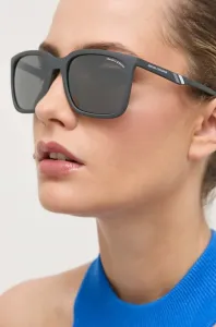 Slnečné okuliare Armani Exchange pánske, šedá farba #7055359