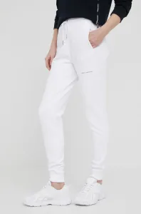 Nohavice Armani Exchange dámske, biela farba, jednofarebné, 8NYPFX YJ68Z NOS #5033347