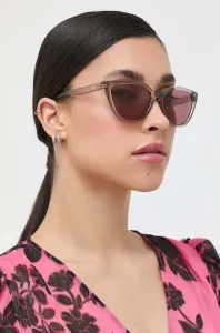 Slnečné okuliare Armani Exchange dámske, béžová farba #8658439