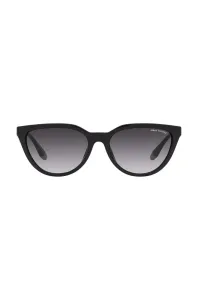 Slnečné okuliare Armani Exchange dámske, čierna farba #9260597