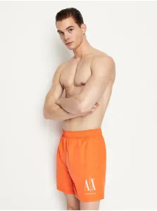 Orange Mens Swimwear Armani Exchange - Men #6852467