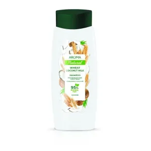 Aroma Šampón na lámavé vlasy a rozštiepené končeky Pšeničný proteín & kokosové mlieko 400 ml