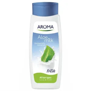 Aroma Šampón pre všetky typy vlasov Aloe mlieko 400 ml